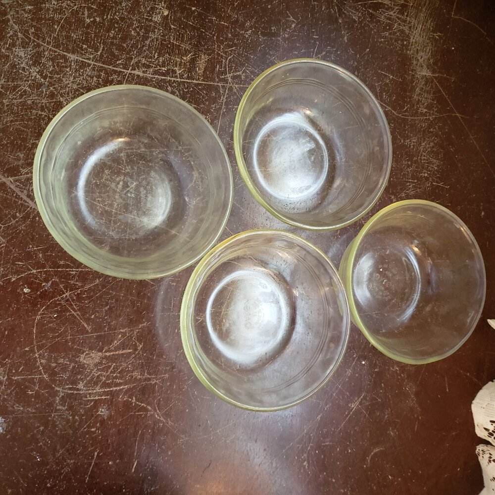 Vintage 10 oz Pyrex Custard Cups